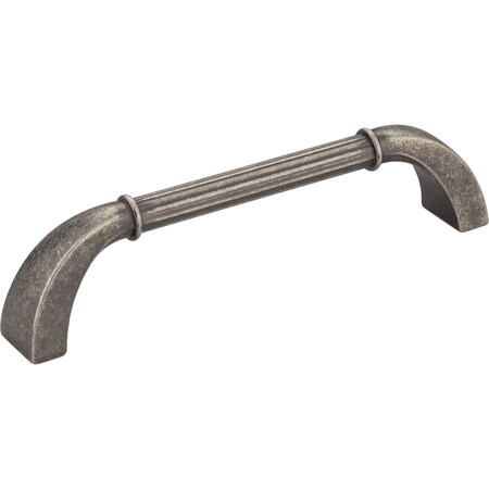 Jeffrey Alexander 128 mm Center-to-Center Distressed Pewter Cordova Cabinet Pull Z281-128BNDL